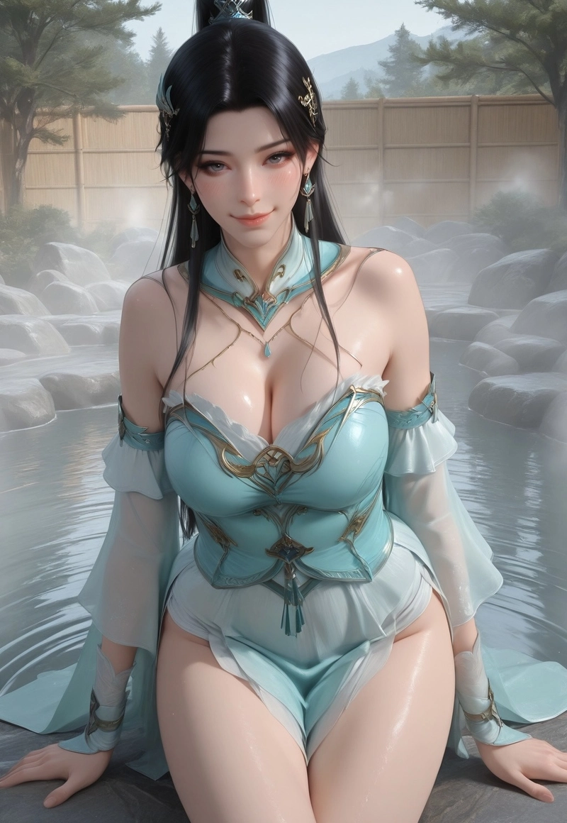 Hình sex 3D Huân Nhi vòng eo nhỏ 